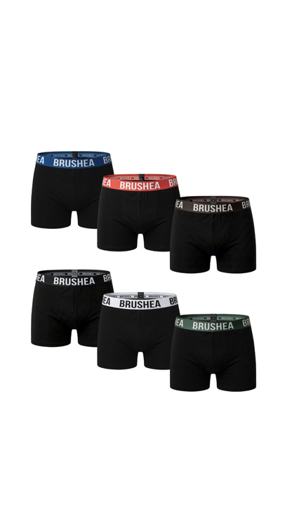 BRUSHEA Erkek Boxer Likralı Premıum